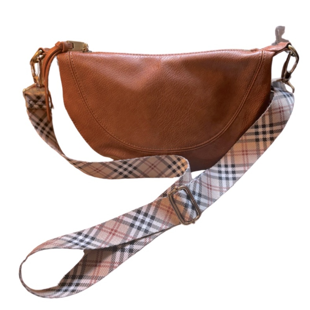 Anthropologie Urban Originals Luna Vegan Slouchy Crossbody w/ Upgraded Strap